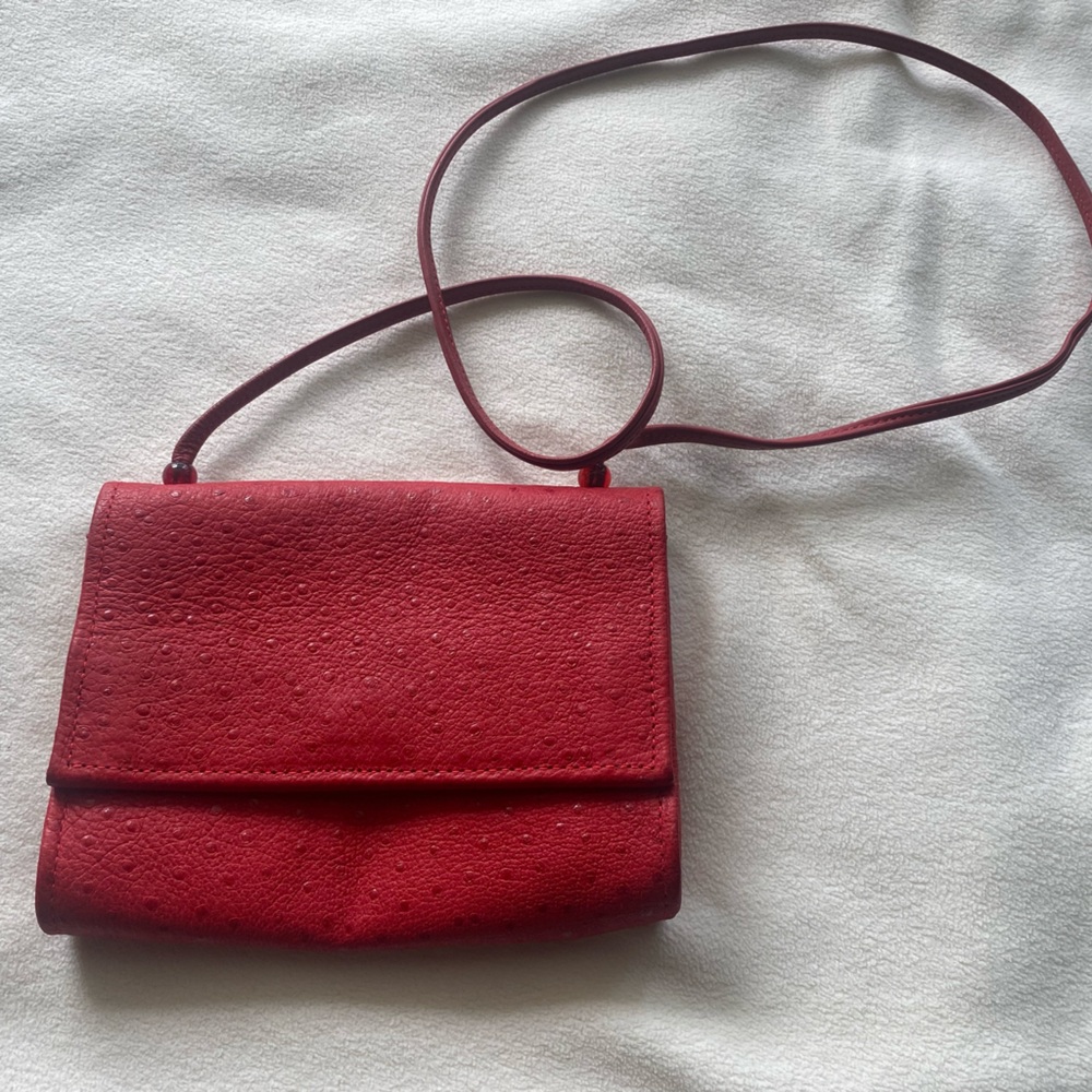 Leather red Hans Koch bag